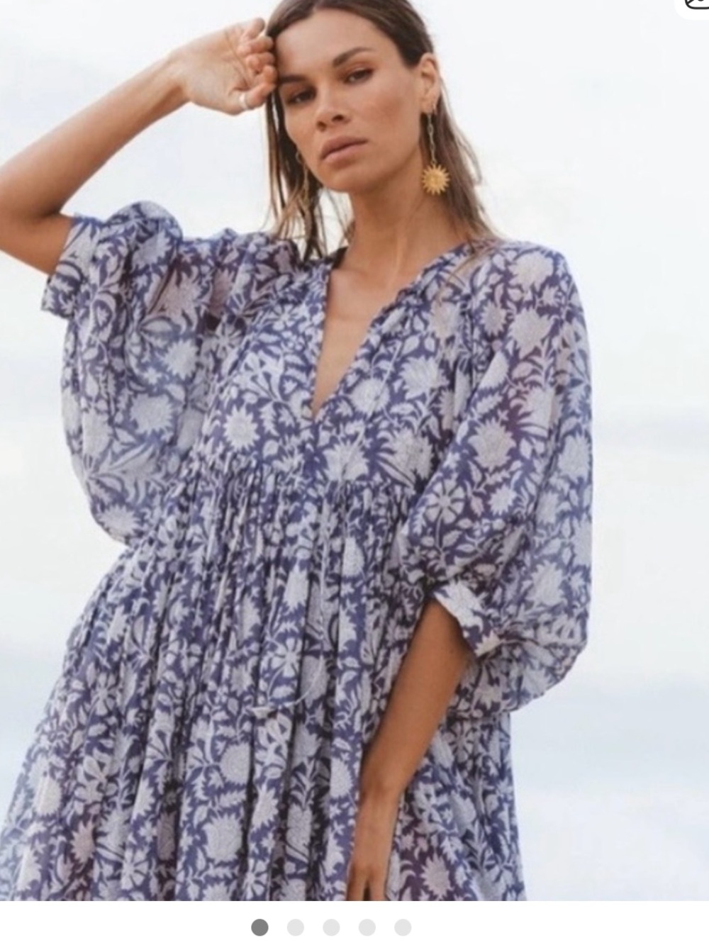Daughters of India Kyra Mini
Dress- blue